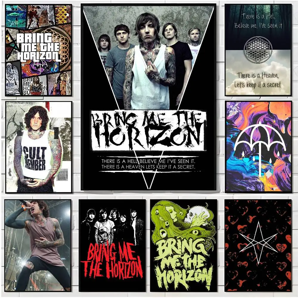 Rock Band B-Bring Me The H-Horizon Poster HD art sticky wall waterproof home living room bar office aesthetic decoration
Rock Band B-Bring Me The H-Horizon Poster HD art sticky wall waterproof home living room bar office aesthetic decoration