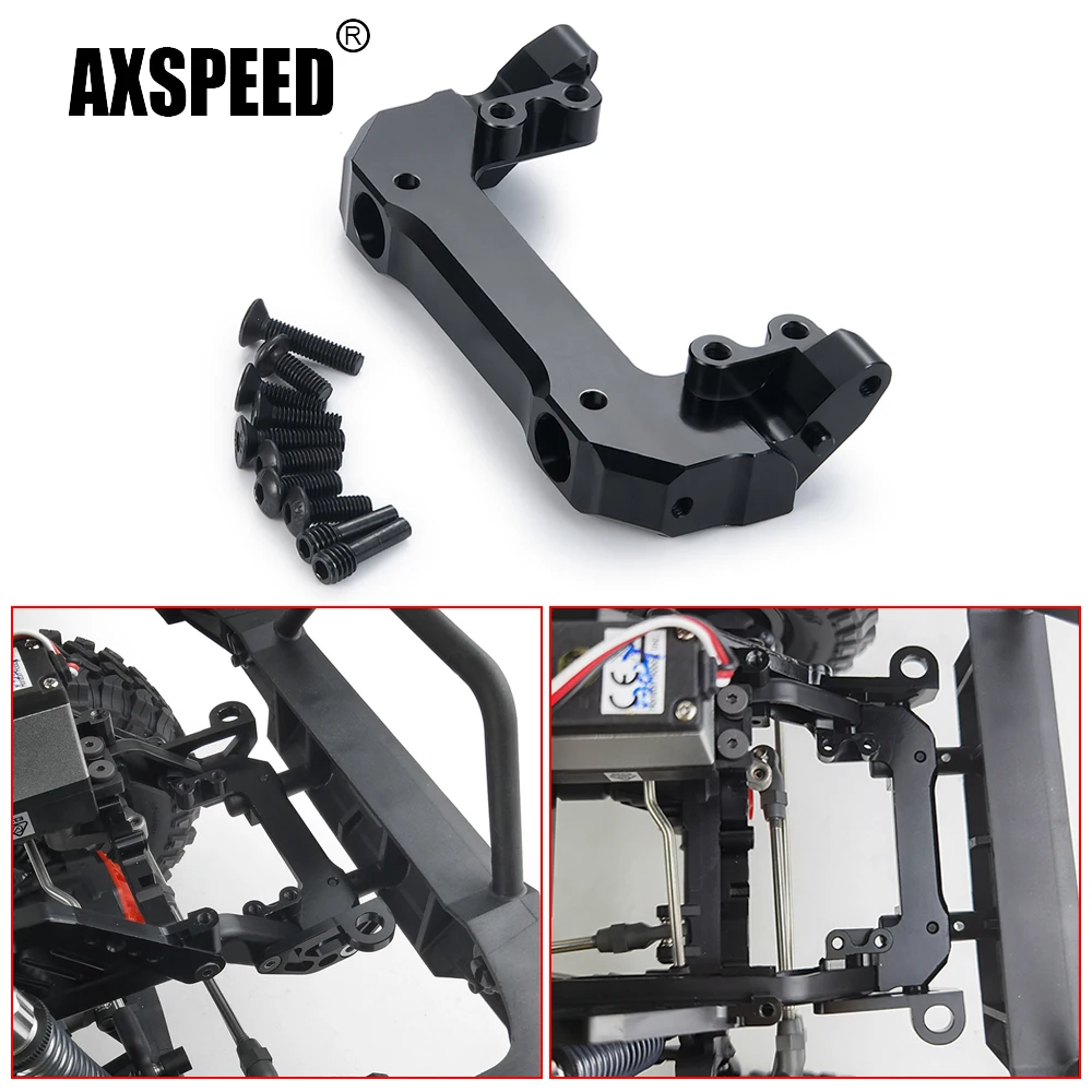 AXSPEED передний держатель сервопривода из алюминиевого сплава для осевого SCX10 III Early Bronco Wrangler Gladiator 1/10, детали радиоуправляемого автомобиля
AXSPEED передний держатель сервопривода из алюминиевого сплава для осевого SCX10 III Early Bronco Wrangler Gladiator 1/10, детали радиоуправляемого автомобиля