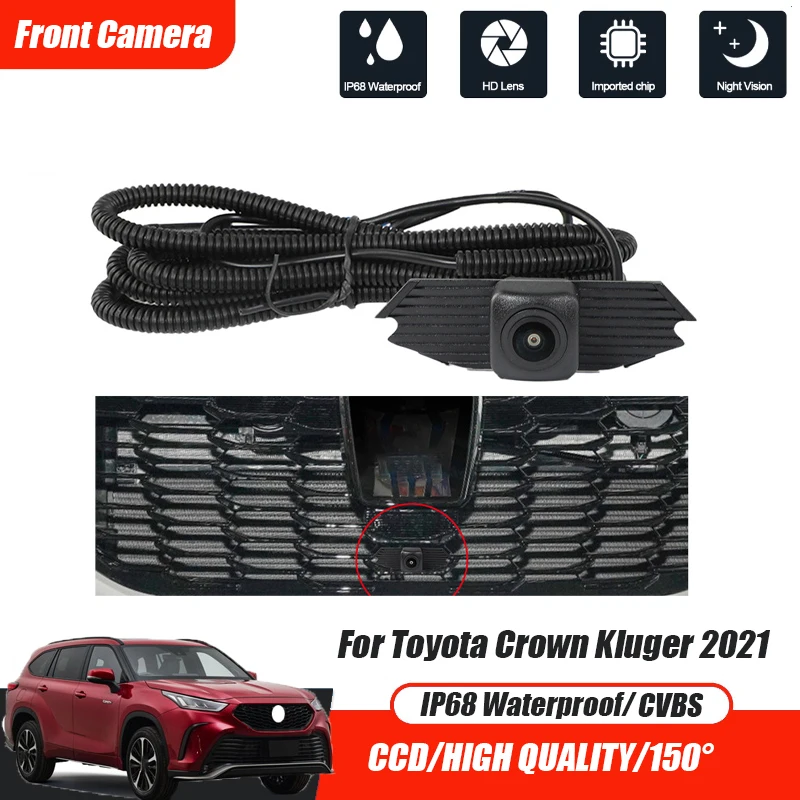 Car Front View Parking CCD Night Vision LOGO Camera 150° Waterproof CVBS HD AHD For Toyota Crown Kluger 2021 Color Camera
Car Front View Parking CCD Night Vision LOGO Camera 150° Waterproof CVBS HD AHD For Toyota Crown Kluger 2021 Color Camera