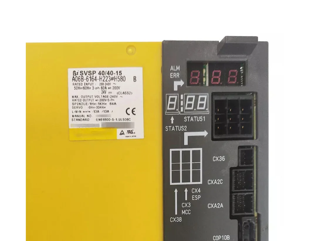 Совершенно новый A06B-6164-H343 A06B-6164-H223 # H580 A06B-6164-H364 Гарантия один год
Совершенно новый A06B-6164-H343 A06B-6164-H223 # H580 A06B-6164-H364 Гарантия один год