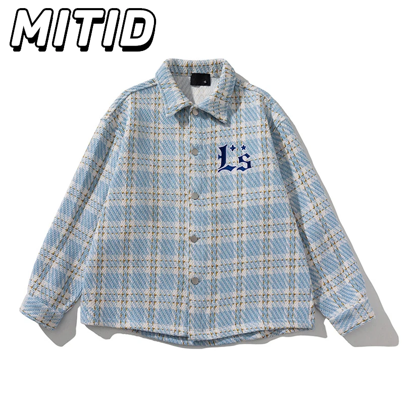 Luxury Shirts Men Jacket Letters Embroidery Shirts for Men Designer Clothes Thick Fabric Streetwear Button Up Shirt Men Outwear
Luxury Shirts Men Jacket Letters Embroidery Shirts for Men Designer Clothes Thick Fabric Streetwear Button Up Shirt Men Outwear