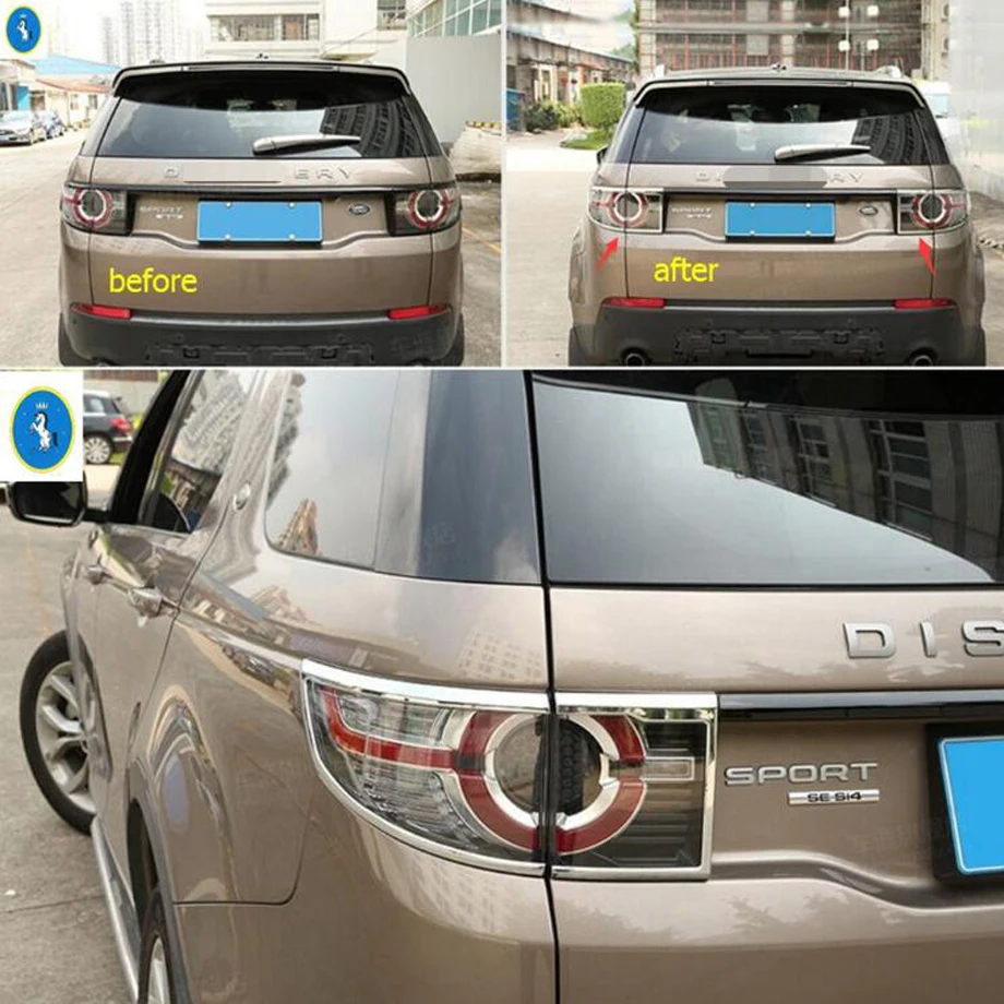 Rear Tail Trunk Lights Lamps Cover Trim Decoration For Land Rover Discovery Sport 2015 - 2019 ABS Matte / Bright Style Exterior
Rear Tail Trunk Lights Lamps Cover Trim Decoration For Land Rover Discovery Sport 2015 - 2019 ABS Matte / Bright Style Exterior