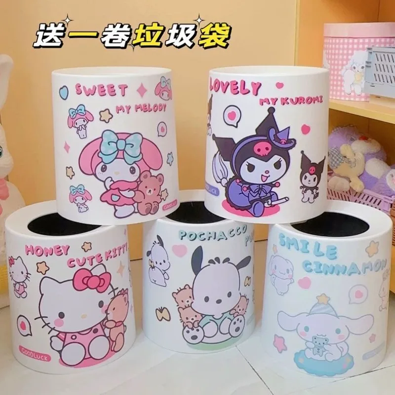 Sanrio Kawaii Hello Kitty двухслойный мусорный бак My Melody Kuromi аниме мультфильм мода изысканные бумажные корзины для спальни и ванной комнаты
Sanrio Kawaii Hello Kitty двухслойный мусорный бак My Melody Kuromi аниме мультфильм мода изысканные бумажные корзины для спальни и ванной комнаты