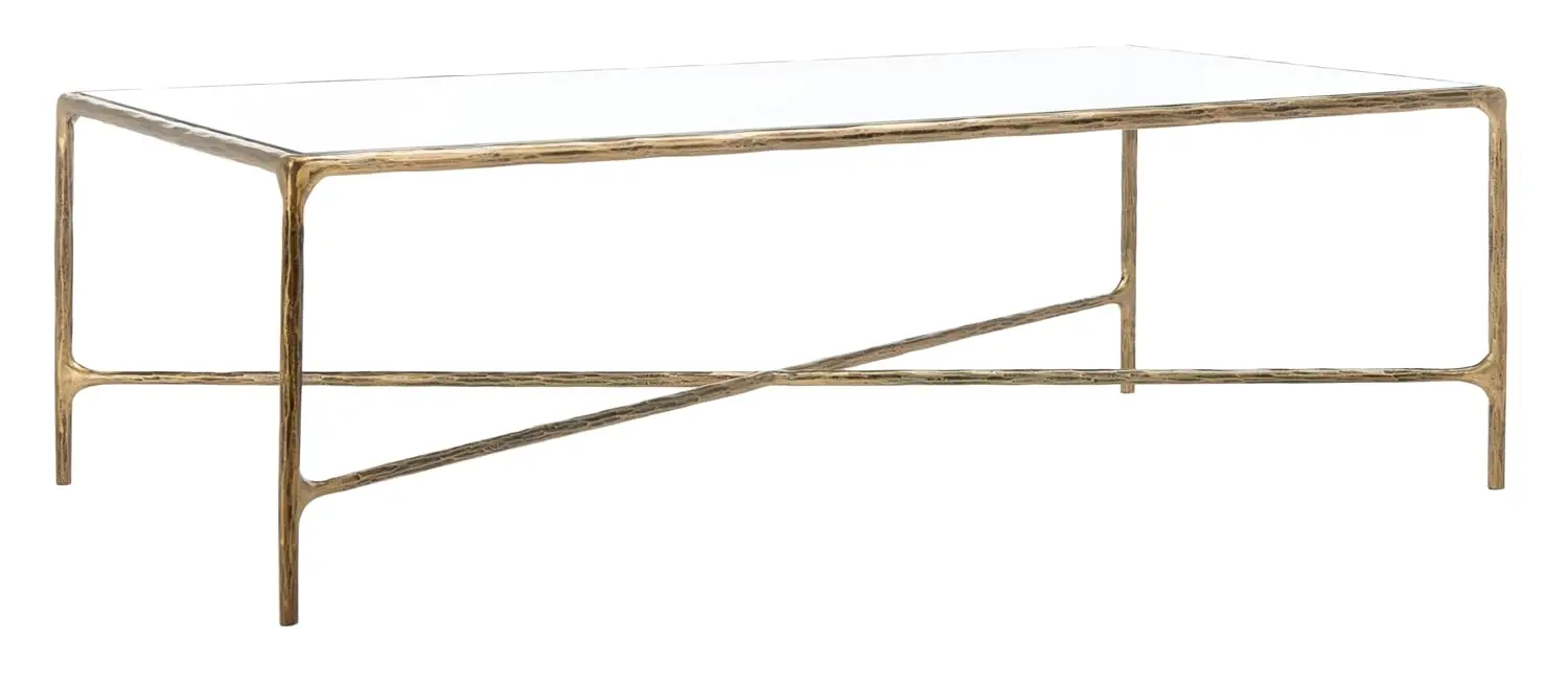 Couture Collection Brass/Glass Top Rectangle Coffee Table (Fully Assembled), Customized
Couture Collection Brass/Glass Top Rectangle Coffee Table (Fully Assembled), Customized