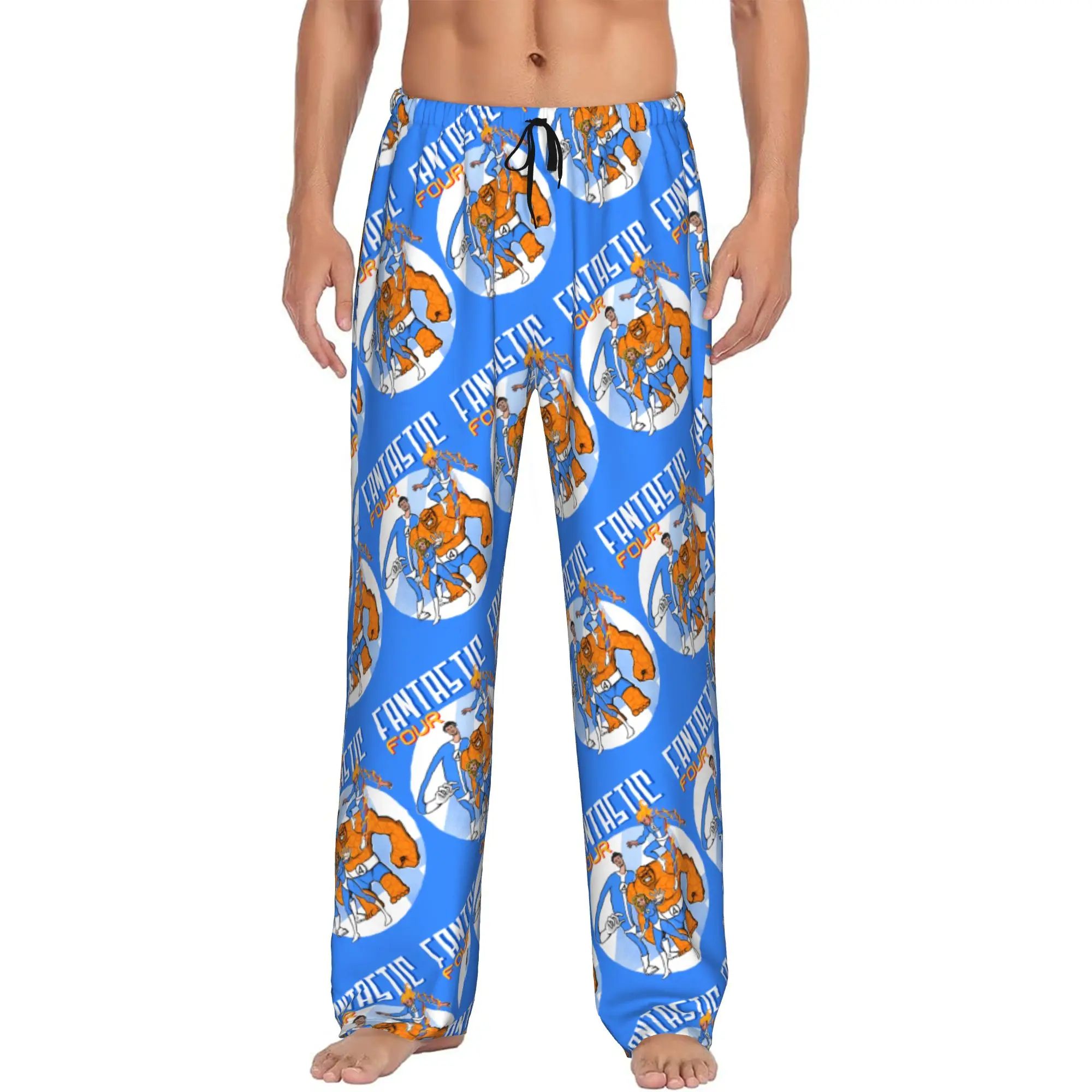Custom Men F-Fantastic Four Pajama Pants Print Sleep Sleepwear Bottoms with Pockets
Custom Men F-Fantastic Four Pajama Pants Print Sleep Sleepwear Bottoms with Pockets