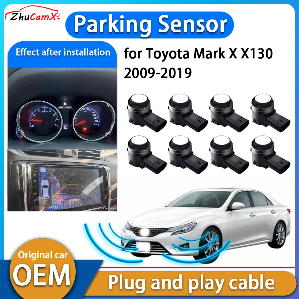 ZhuCamX Reversing Reverse Backup Radar Buzzer Detector System Parking Sensor for Toyota Mark X X130 2009-2019
ZhuCamX Reversing Reverse Backup Radar Buzzer Detector System Parking Sensor for Toyota Mark X X130 2009-2019