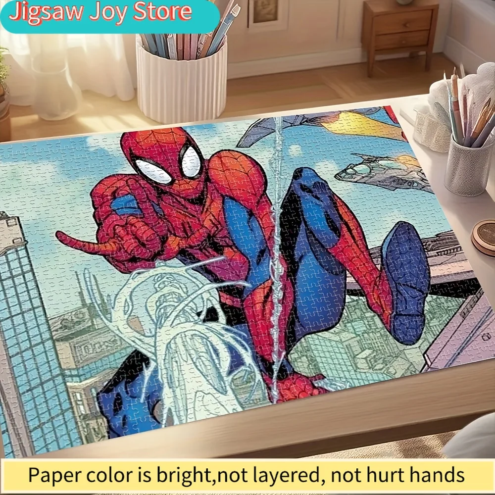Spider-ManPuzzle - Spider-Man Themed with Spider- Web, Pieces, Thick Edges Suitable for Family, Birthday Party Gift for &, Col
Spider-ManPuzzle - Spider-Man Themed with Spider- Web, Pieces, Thick Edges Suitable for Family, Birthday Party Gift for &, Col