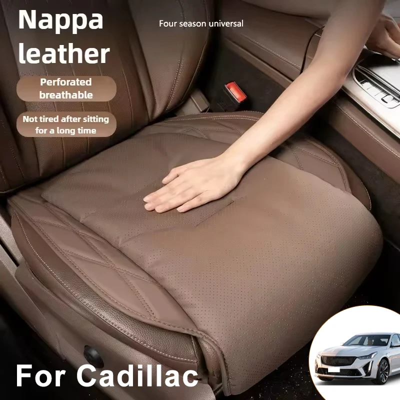 New Car Seat Cushion Waist Cushion For Cadillac Breathable and Ventilated Nappa Leather All Season Front Seat Cushion
New Car Seat Cushion Waist Cushion For Cadillac Breathable and Ventilated Nappa Leather All Season Front Seat Cushion