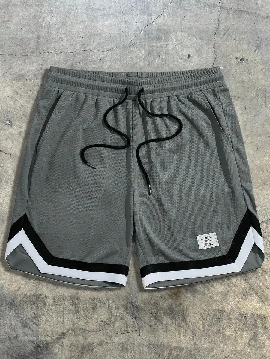 Loose Mens Drawstring Waist Contrast Tape Shorts Streetwear Casual
Loose Mens Drawstring Waist Contrast Tape Shorts Streetwear Casual