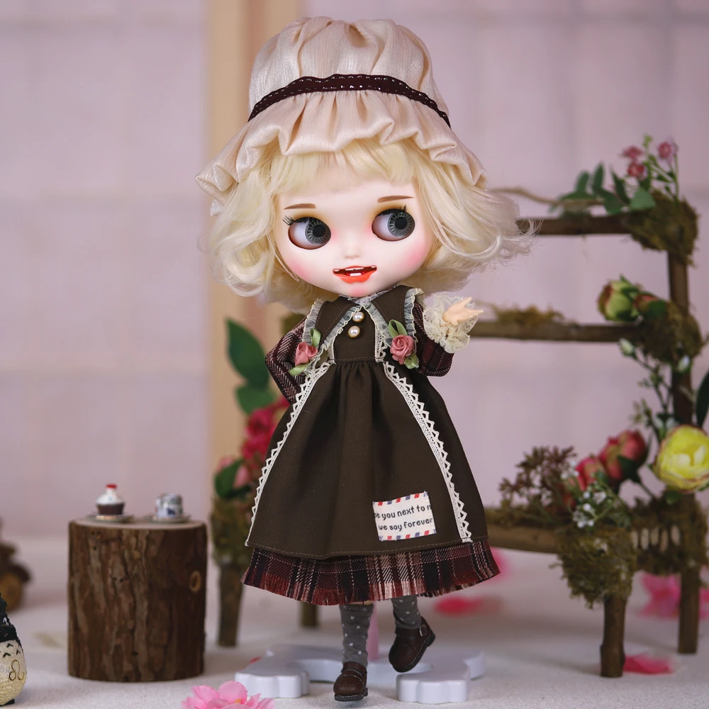 ICY DBS Blyth doll bjd licca Country Garden dress Picnic clothes stockings 1/6 Anime Girl Gift Toys
ICY DBS Blyth doll bjd licca Country Garden dress Picnic clothes stockings 1/6 Anime Girl Gift Toys