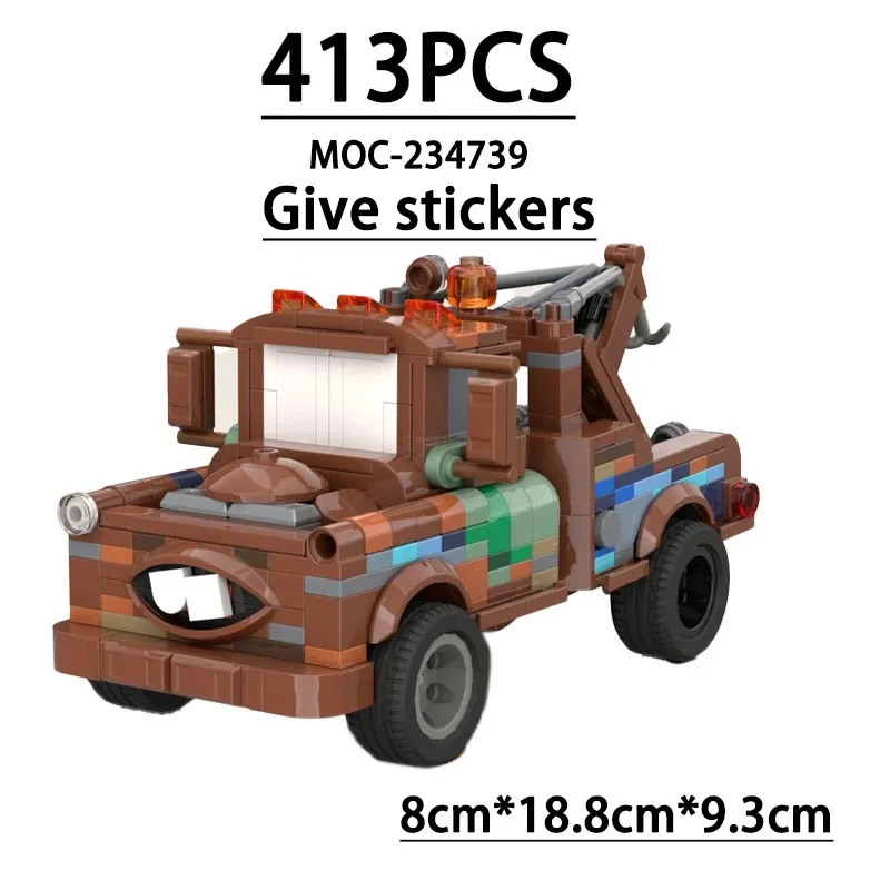 MOC-234739 Строительный блок Грузовик Прицеп Модель автомобиля Украшение, 413 шт., Детский день рождения, Рождество и Новый год Игрушка в подарок
MOC-234739 Строительный блок Грузовик Прицеп Модель автомобиля Украшение, 413 шт., Детский день рождения, Рождество и Новый год Игрушка в подарок