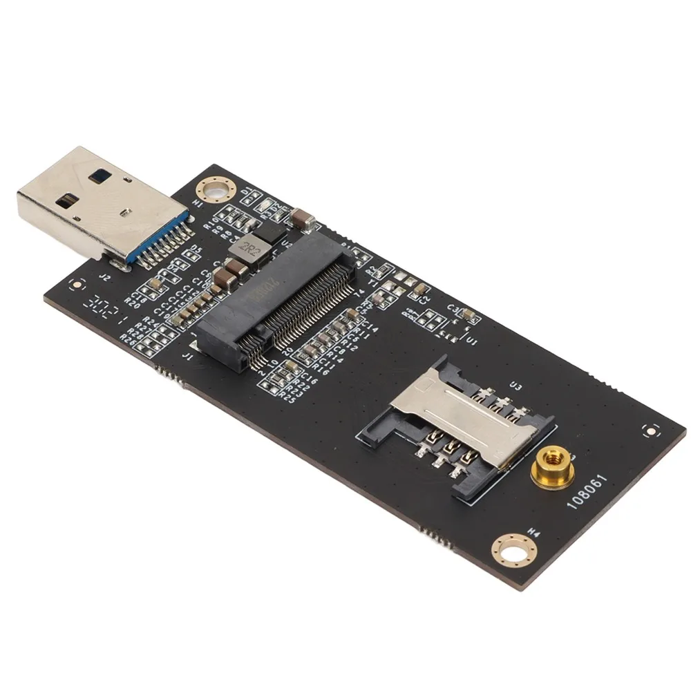 Plug and Play NGFF to USB 3.0 Adapter Stability Design SIM Card Slot M.2 to USB Adapter M.2 USB Adapter for 3G/4G/5G LTE
Plug and Play NGFF to USB 3.0 Adapter Stability Design SIM Card Slot M.2 to USB Adapter M.2 USB Adapter for 3G/4G/5G LTE