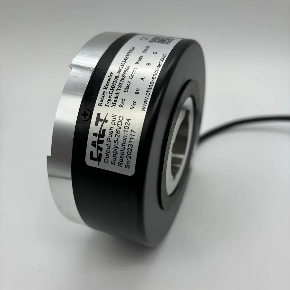 NEW Rotary Encoder TS5208N906 Alternative GHH100-30G1024BMP526 30mm Hollow Shaft 1024PPR 
NEW Rotary Encoder TS5208N906 Alternative GHH100-30G1024BMP526 30mm Hollow Shaft 1024PPR