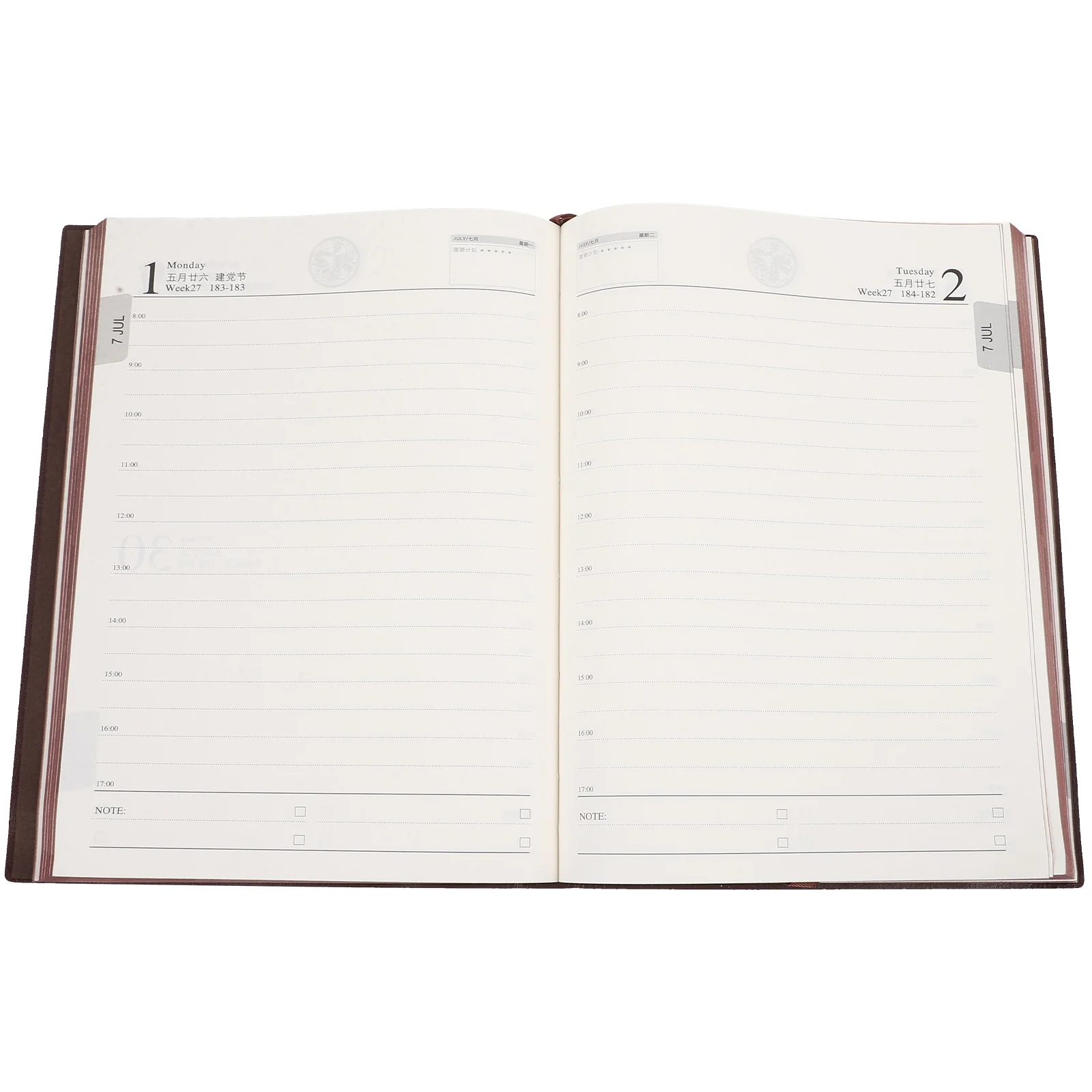 2024 Planner Calendar A5 Size Brown Cover Daily Journal Students Agenda Portable Notebook Writing Book Household
2024 Planner Calendar A5 Size Brown Cover Daily Journal Students Agenda Portable Notebook Writing Book Household