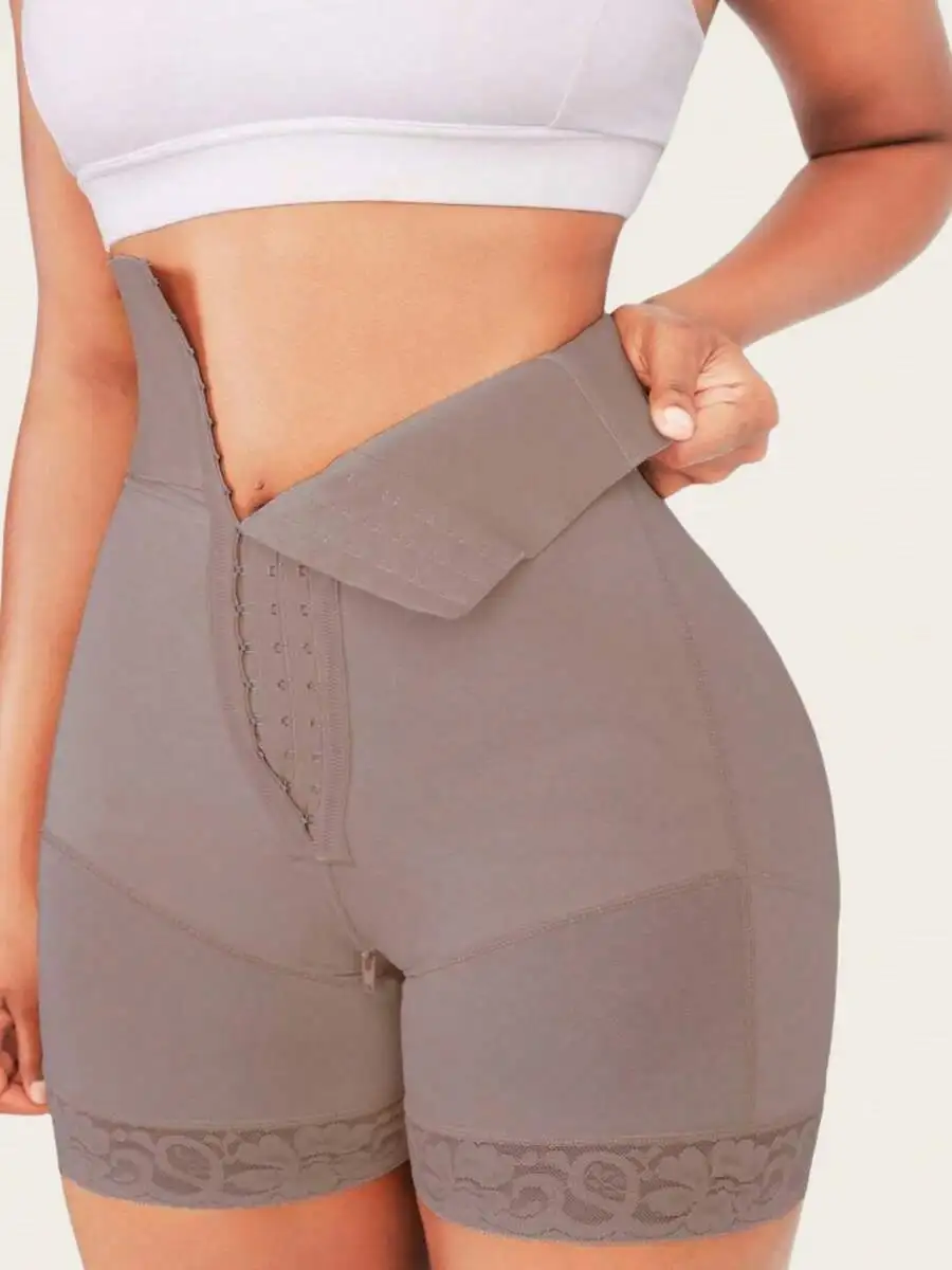 Women Butt Lifting Shaping Bodysuit With Tummy Control Hook And Zipper
Women Butt Lifting Shaping Bodysuit With Tummy Control Hook And Zipper