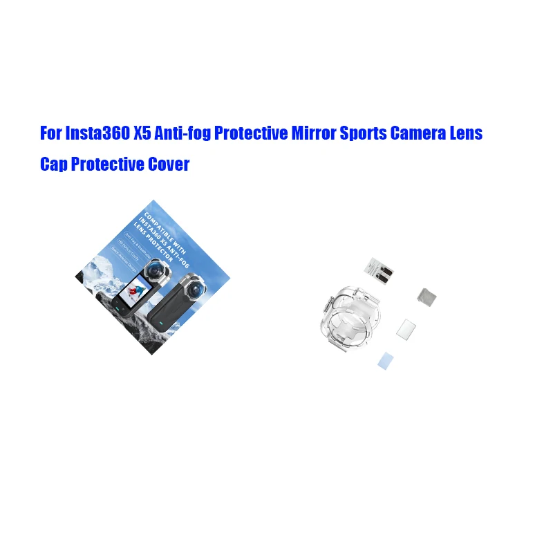 For Insta360 X5 Anti-fog Protective Mirror Sports Camera Lens Cap Protective Cover Drop Shield Accessories
For Insta360 X5 Anti-fog Protective Mirror Sports Camera Lens Cap Protective Cover Drop Shield Accessories