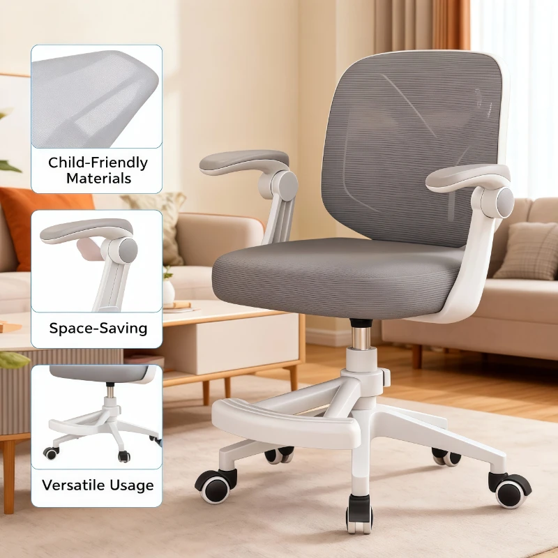 Kids Chair Adjustable Height Ergonomic Study Desk Seat Posture Correction Backrest Swivel Wheels Growing Child Desk Chair
Kids Chair Adjustable Height Ergonomic Study Desk Seat Posture Correction Backrest Swivel Wheels Growing Child Desk Chair