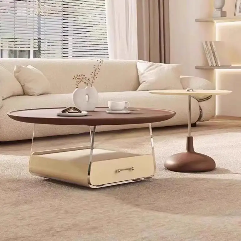 Nordic Style Sets Coffee Table Round Trendy Luxury Modern Coffee Table Living Room Hidden Storage Table De Salon Home Furniture
Nordic Style Sets Coffee Table Round Trendy Luxury Modern Coffee Table Living Room Hidden Storage Table De Salon Home Furniture