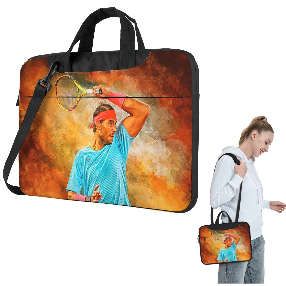 Обои Рафаэль Надаль, сумка для ноутбука, чехол для компьютера, устойчивая защитная сумка для ноутбука для Lenovo
Обои Рафаэль Надаль, сумка для ноутбука, чехол для компьютера, устойчивая защитная сумка для ноутбука для Lenovo