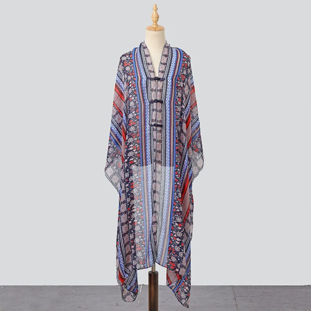 Fashion Sun Protection Ethnic Style Shawl Wraps Elegant Sunscreen Shawl Chinese Style Button Thin Beach Scarf Travel
Fashion Sun Protection Ethnic Style Shawl Wraps Elegant Sunscreen Shawl Chinese Style Button Thin Beach Scarf Travel