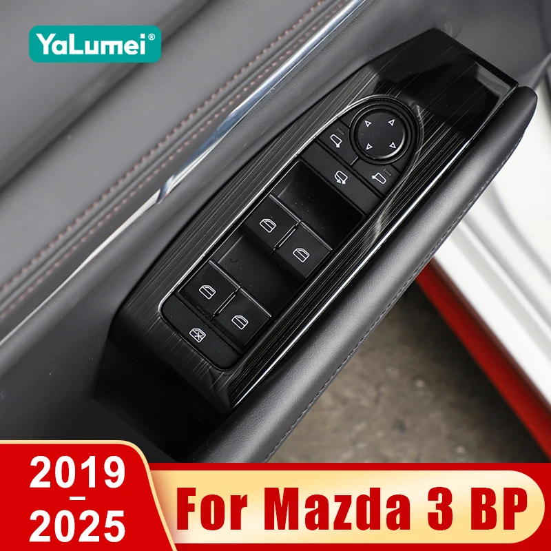 For Mazda 3 BP 2019 2020 2021 2022 2023 2024 2025 Car Window Glass Lift Switch Button Panel Cover Stainless Steel Accessories
For Mazda 3 BP 2019 2020 2021 2022 2023 2024 2025 Car Window Glass Lift Switch Button Panel Cover Stainless Steel Accessories
