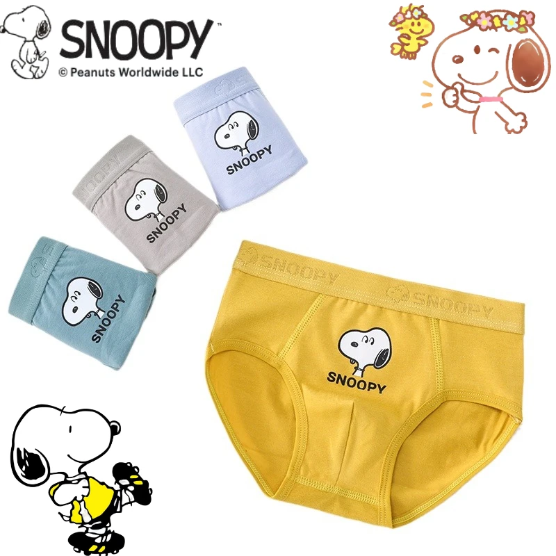 Snoopy cartoon cute children's triangle underwear creative Kawaii boys pure cotton breathable flat corner shorts gift wholesale
Snoopy cartoon cute children's triangle underwear creative Kawaii boys pure cotton breathable flat corner shorts gift wholesale