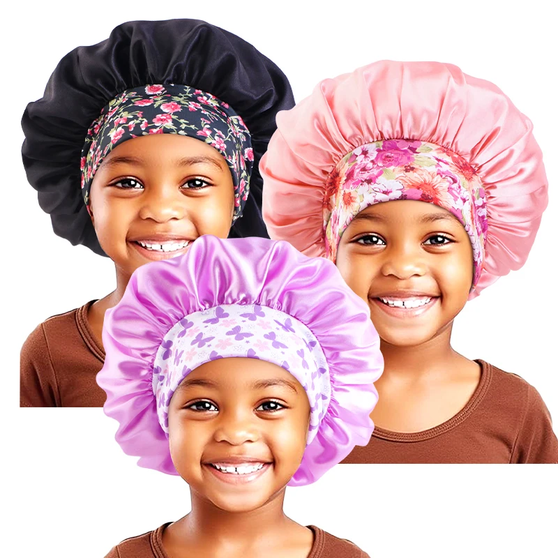 4 шт./лот, детский капот с цветочным принтом, атласная шапочка для сна для вьющихся волос, шапочка для волос для маленьких девочек, детская эластичная шапочка для душа с широкой лентой
4 шт./лот, детский капот с цветочным принтом, атласная шапочка для сна для вьющихся волос, шапочка для волос для маленьких девочек, детская эластичная шапочка для душа с широкой лентой