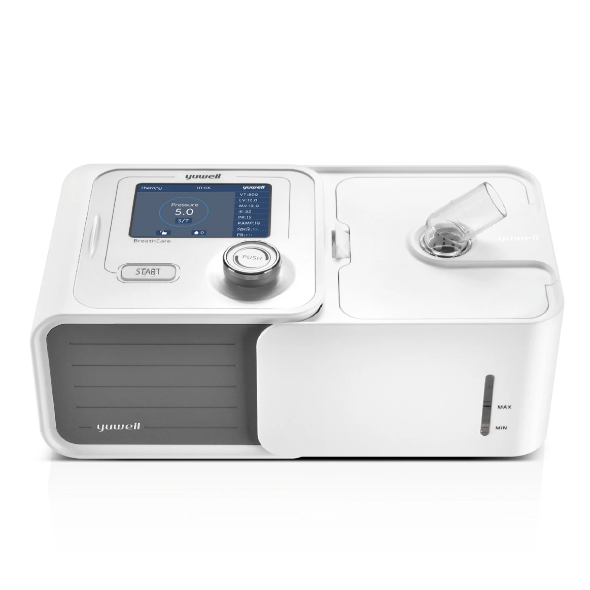 YH-730 Portable BiPAP/CPAP Machine with Breathing Mask Humidifier for Sleep Apnea Cpap Machine 
YH-730 Portable BiPAP/CPAP Machine with Breathing Mask Humidifier for Sleep Apnea Cpap Machine