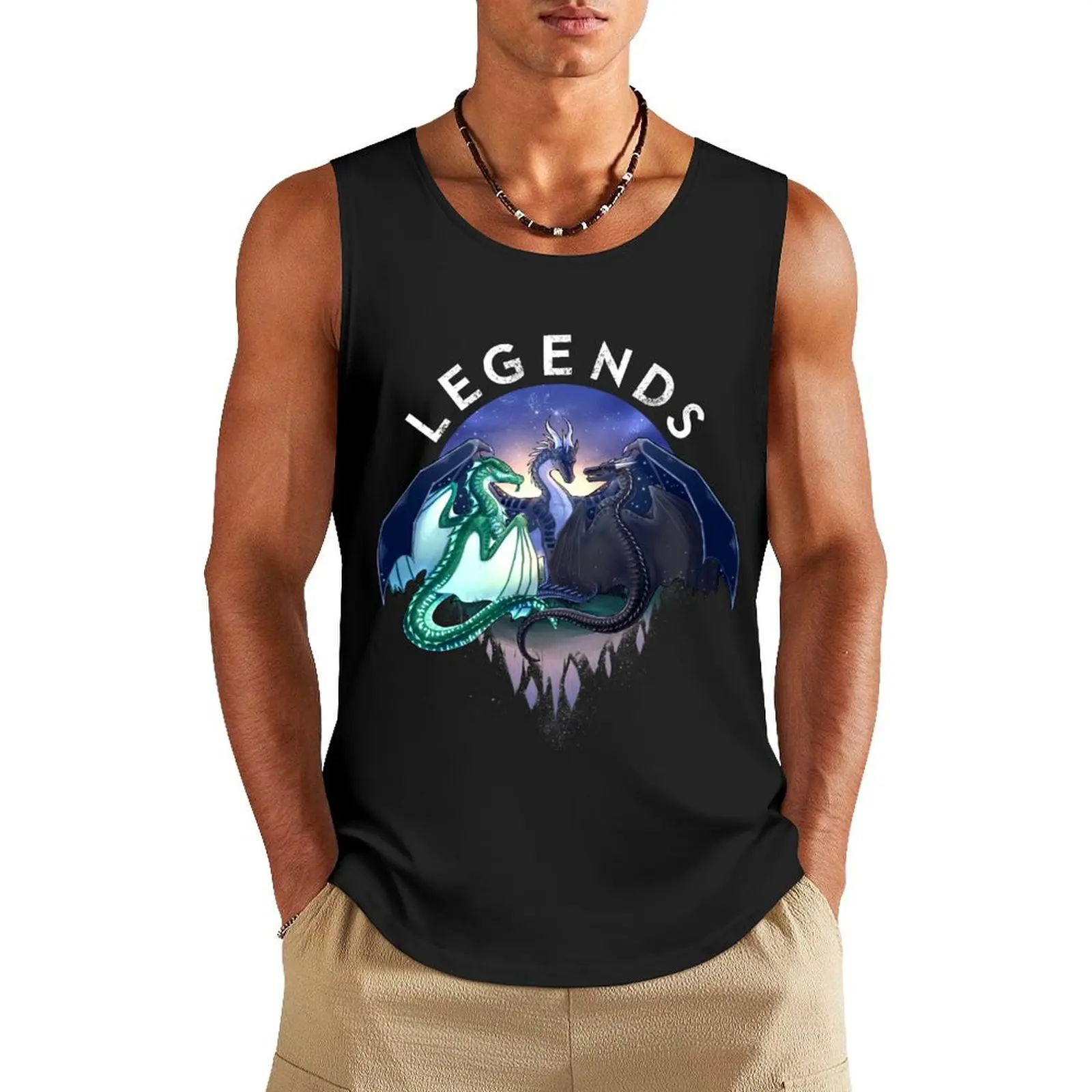 Wings of Fire - Legends - Fathom, Darkstalker, Clearsight Tank Top bodybuilding man Top Men's clothing brands 
Wings of Fire - Legends - Fathom, Darkstalker, Clearsight Tank Top bodybuilding man Top Men's clothing brands