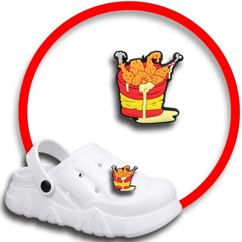 Упаковка булавок для Crocs, шармы, аксессуары для обуви, украшение для еды, джинсы, женские сандалии, пряжка, Детские сувениры, мужские значки, подарок для мальчиков и девочек
Упаковка булавок для Crocs, шармы, аксессуары для обуви, украшение для еды, джинсы, женские сандалии, пряжка, Детские сувениры, мужские значки, подарок для мальчиков и девочек