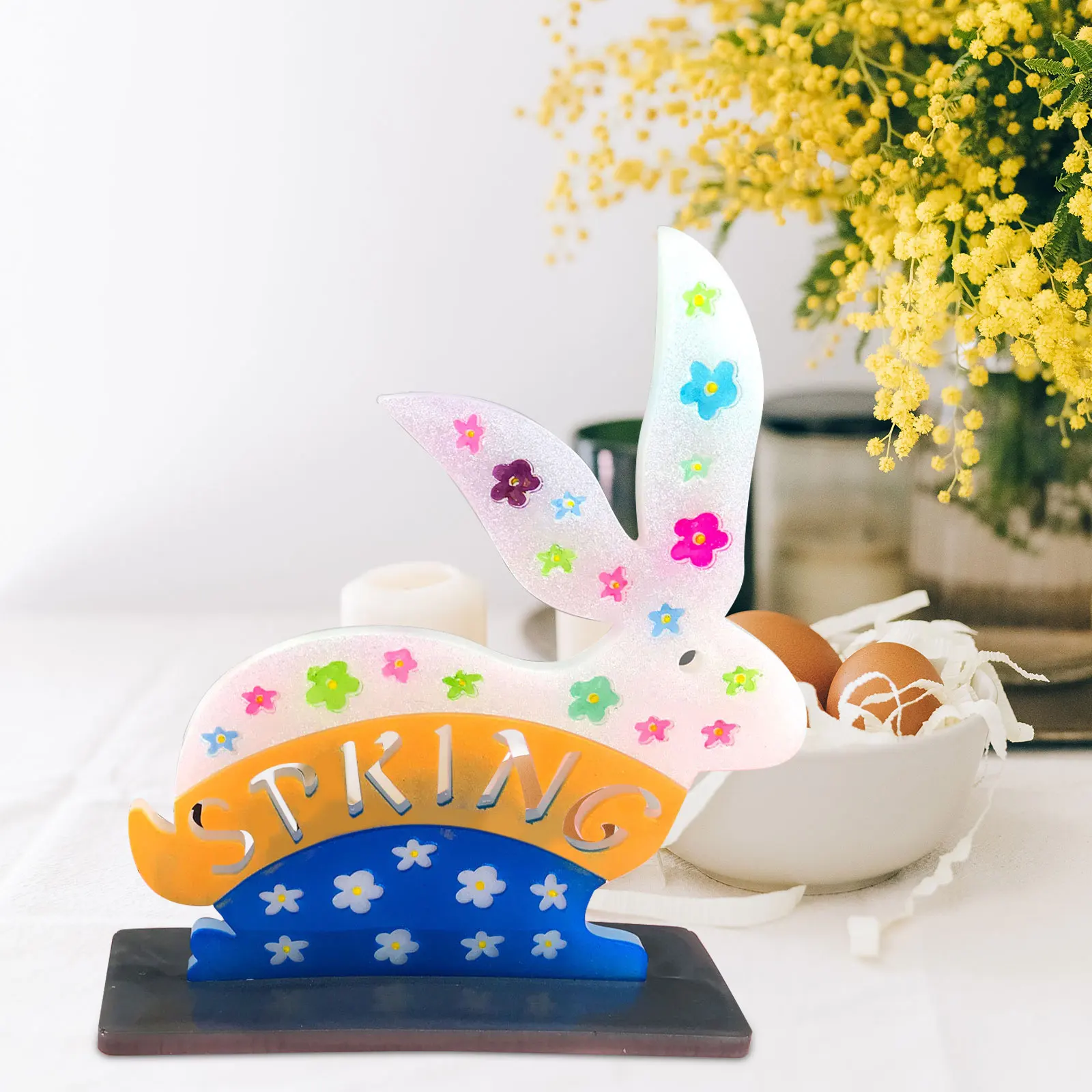 Rabbit Crystal Drop Mold Silicone Resin Molds Bunny Figurine Epoxy Table Easter Jewelry Craft Project Home Decor Accessories
Rabbit Crystal Drop Mold Silicone Resin Molds Bunny Figurine Epoxy Table Easter Jewelry Craft Project Home Decor Accessories