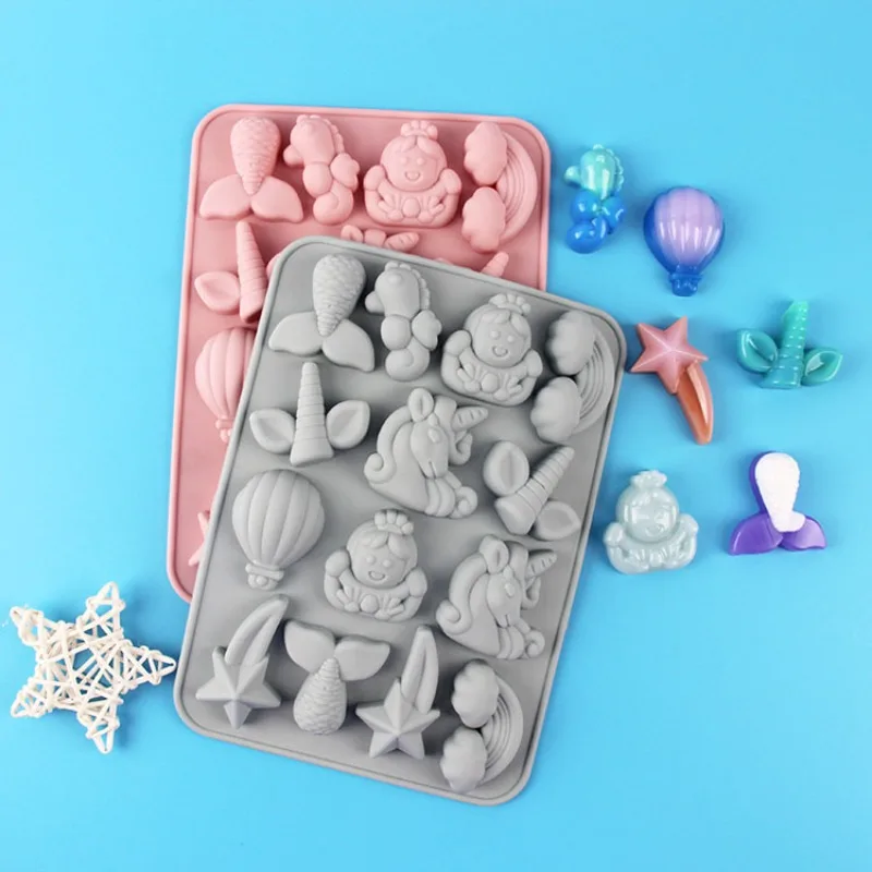 Complementary Food Baking Mold Marine Life, Fondant Decoration, Pudding Cake Silicone Mold Hi Western Style Baking Accessories
Complementary Food Baking Mold Marine Life, Fondant Decoration, Pudding Cake Silicone Mold Hi Western Style Baking Accessories