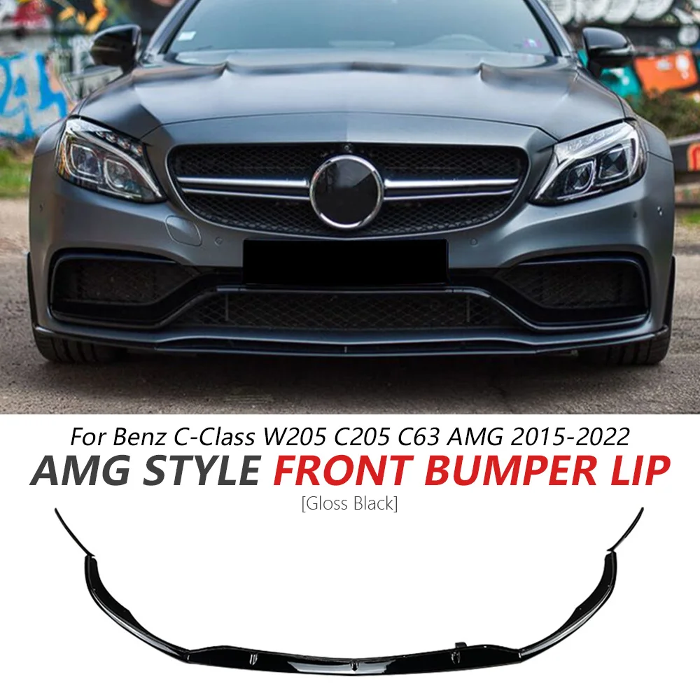 Front Bumper Lip For Benz C-Class W205 C205 C63 AMG 2015-2022 Glossy Black Bumper Lip Spoiler Front Lip Accessories Car Update
Front Bumper Lip For Benz C-Class W205 C205 C63 AMG 2015-2022 Glossy Black Bumper Lip Spoiler Front Lip Accessories Car Update