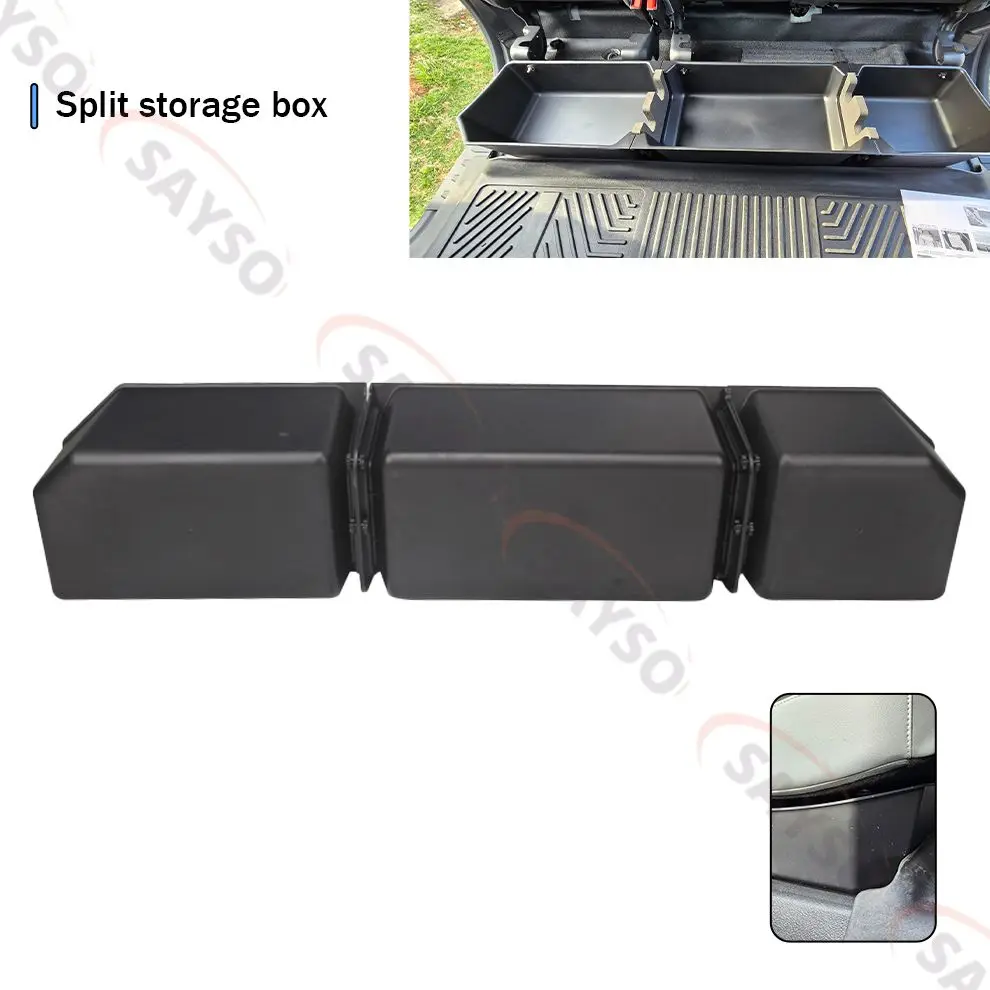 Under Seat Storage Box For 2015-2024 Ford F150 SuperCrew and Crew Cab,Truck Under Rear Seat Organizer box with dividers Organize
Under Seat Storage Box For 2015-2024 Ford F150 SuperCrew and Crew Cab,Truck Under Rear Seat Organizer box with dividers Organize