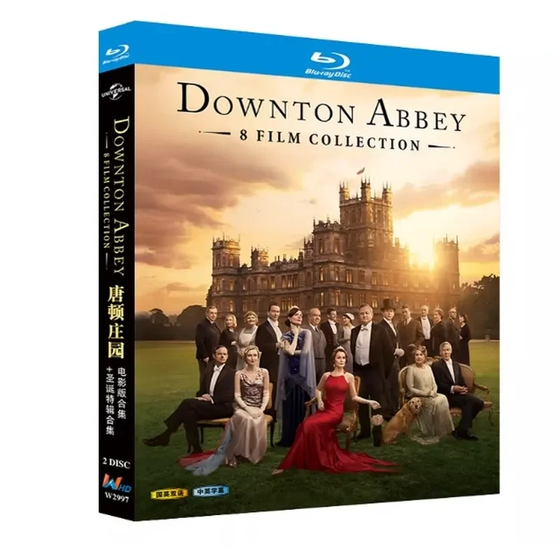 Blu-ray BD Disc High Definition Film Downton Abbey Film Version Collection Plus Christmas Special Collection 2 Discs
Blu-ray BD Disc High Definition Film Downton Abbey Film Version Collection Plus Christmas Special Collection 2 Discs