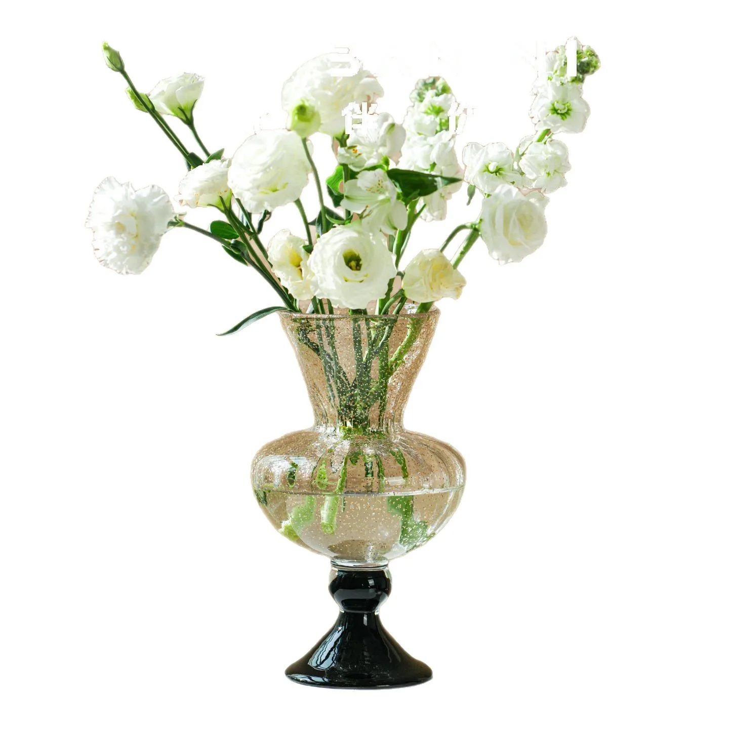 Medieval handmade glazed vase, home furnishing, living room decoration ornament, tall flower shape glass flower ware
Medieval handmade glazed vase, home furnishing, living room decoration ornament, tall flower shape glass flower ware