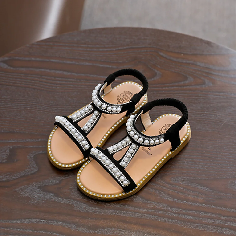 PU Girls Sandals Breathable Comfortable Princess Style for Parties Festivals Daily Black Size 3 Kids Sandals
PU Girls Sandals Breathable Comfortable Princess Style for Parties Festivals Daily Black Size 3 Kids Sandals