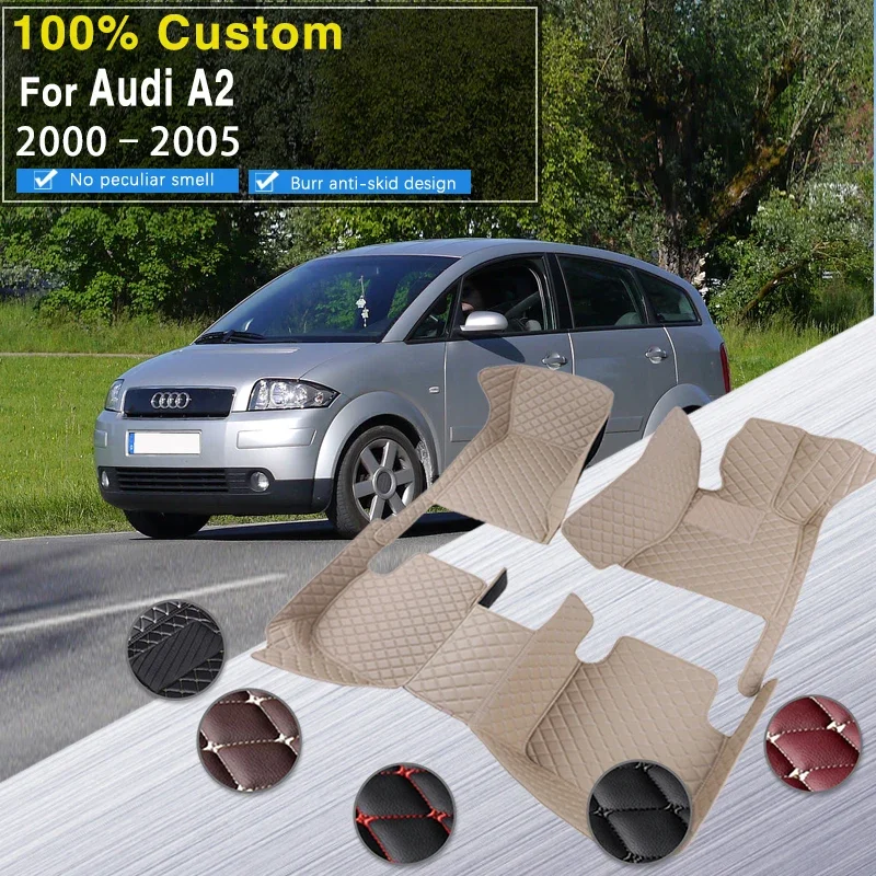 Качественный автомобильный коврик для Audi A2 8Z 2000 ~ 2005 5-местный водяной почет Автомобильные коврики Напольный ковер Кожаный коврик Coche Автомобильные аксессуары Interio
Качественный автомобильный коврик для Audi A2 8Z 2000 ~ 2005 5-местный водяной почет Автомобильные коврики Напольный ковер Кожаный коврик Coche Автомобильные аксессуары Interio