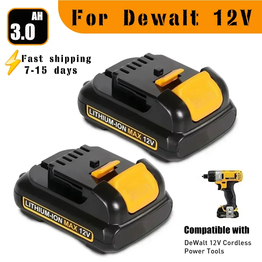 Tool Battery 3Ah 10.8V 12V Li-Ion DCB127 Replacement For DeWalt DCB124-XJ DCB120 DCB123 DCB122 DCB124 DCB121 Tool Battery
Tool Battery 3Ah 10.8V 12V Li-Ion DCB127 Replacement For DeWalt DCB124-XJ DCB120 DCB123 DCB122 DCB124 DCB121 Tool Battery