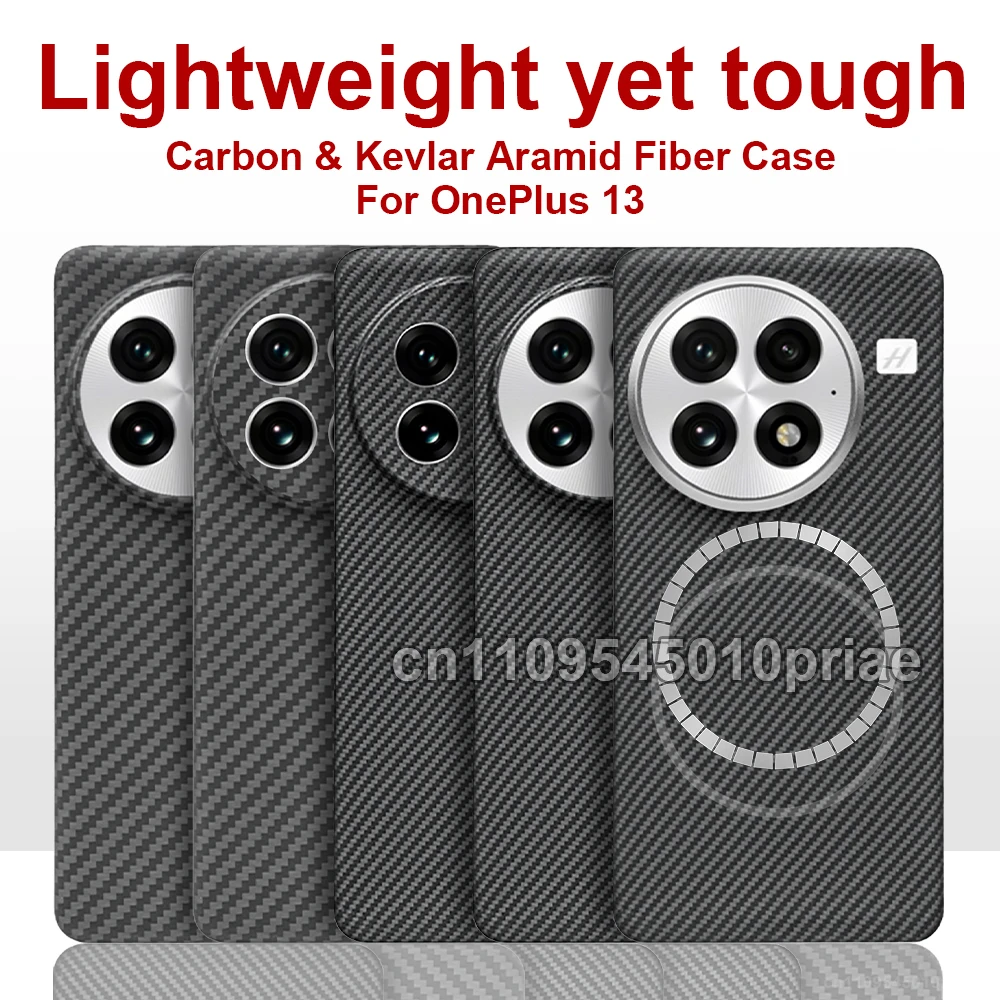 600D Real-thin Carbon Fiber Phone Case for oneplus 13 case Aramid Fiber fabric thinhard Magnetic balck Slim light red Case
600D Real-thin Carbon Fiber Phone Case for oneplus 13 case Aramid Fiber fabric thinhard Magnetic balck Slim light red Case