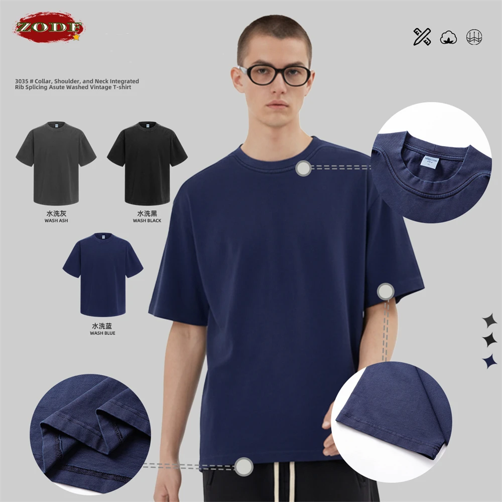 Футболка ZODF Vintage 2026 летняя мужская, 275 г/м², из стираного хлопка, унисекс, ретро, с эффектом потертости, в стиле пэчворк, уличная одежда, HY1221
Футболка ZODF Vintage 2026 летняя мужская, 275 г/м², из стираного хлопка, унисекс, ретро, с эффектом потертости, в стиле пэчворк, уличная одежда, HY1221