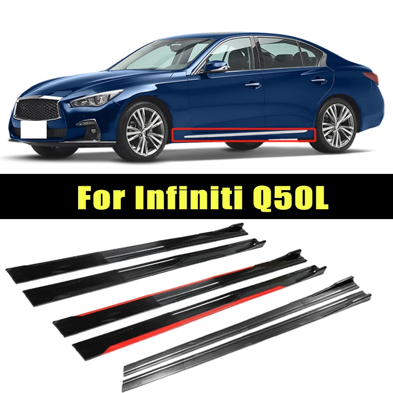 Universal 2m/2.2m Car Side Skirt Extension SplitterBumper Racing Side Wing Bumper Lip Side Spoiler For Infiniti Q50L Accessories
Universal 2m/2.2m Car Side Skirt Extension SplitterBumper Racing Side Wing Bumper Lip Side Spoiler For Infiniti Q50L Accessories