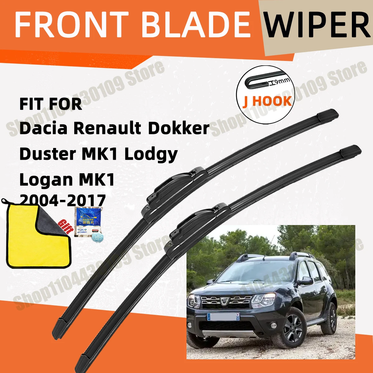 Double Rubber Car Wiper for Dacia Renault Dokker Duster MK1 Lodgy Logan MK1 Double Rubber Car Wiper for Dacia Renault Dokker
Double Rubber Car Wiper for Dacia Renault Dokker Duster MK1 Lodgy Logan MK1 Double Rubber Car Wiper for Dacia Renault Dokker