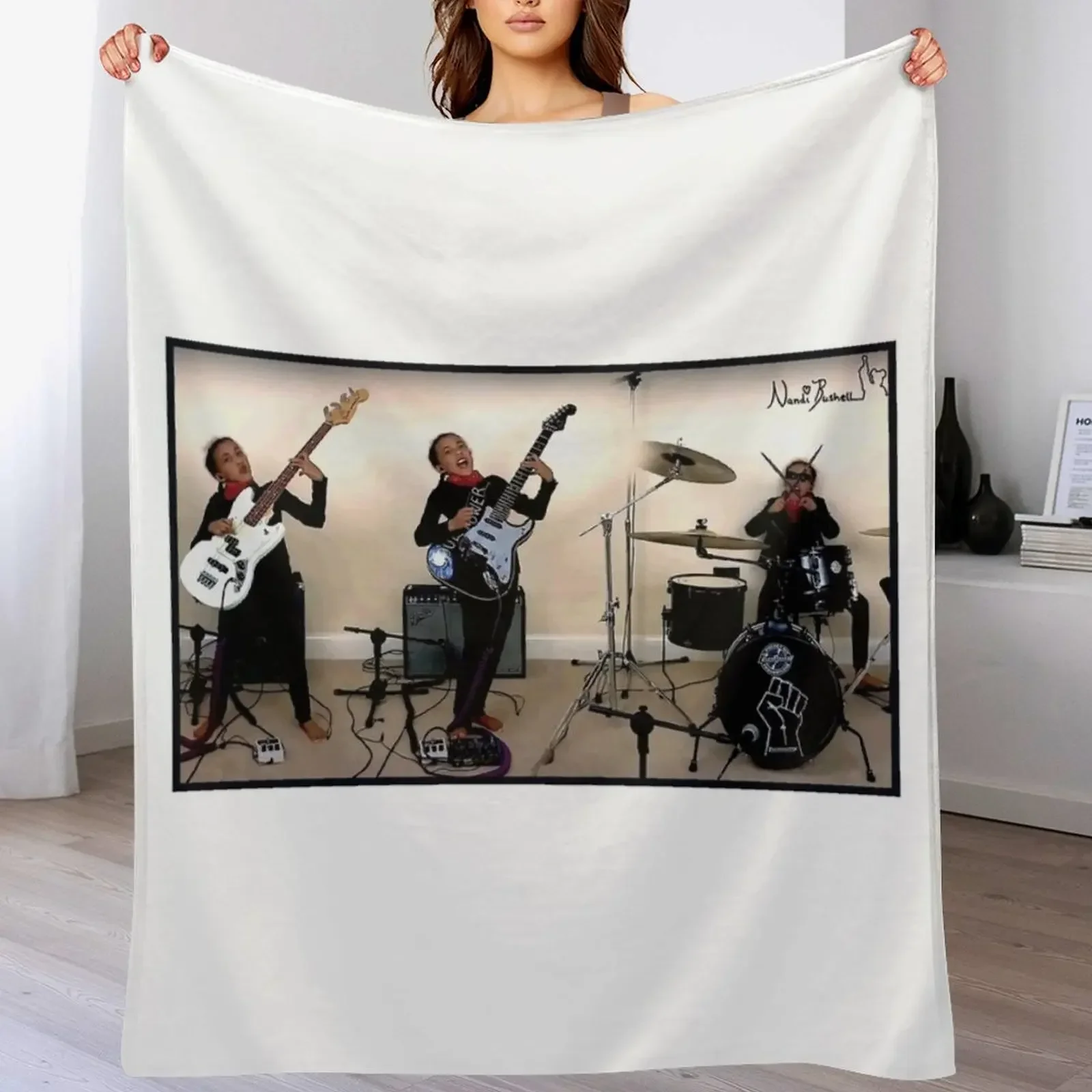 nandi bushell on rock Throw Blanket Luxury Designer Multi-Purpose christmas decoration anime Blankets
nandi bushell on rock Throw Blanket Luxury Designer Multi-Purpose christmas decoration anime Blankets