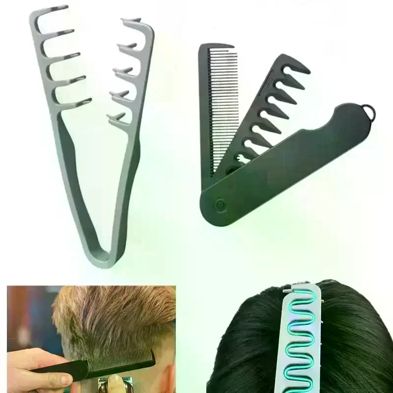 Volumizing Wide-Tooth Hair Styling Comb+Folding Comb Curling Tools Fluffy Texture Ideal For All Hair Types Hairstyling Tools
Volumizing Wide-Tooth Hair Styling Comb+Folding Comb Curling Tools Fluffy Texture Ideal For All Hair Types Hairstyling Tools