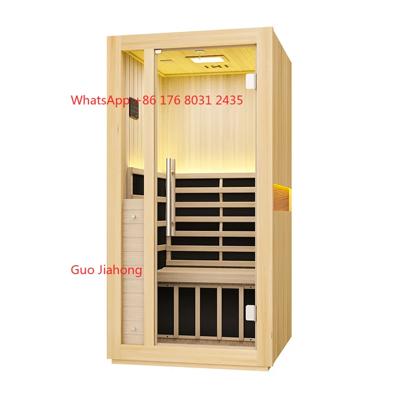 Modern 1 Person Canada Wood Hemlock Sauna Solid Wooden Cedar Indoor Adult Using Sauna Rooms
Modern 1 Person Canada Wood Hemlock Sauna Solid Wooden Cedar Indoor Adult Using Sauna Rooms