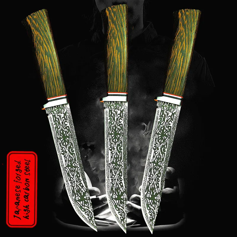 Damascus pattern straight knife tactics straight knife outdoor camping knife jungle rescue survival knife hunting knife
Damascus pattern straight knife tactics straight knife outdoor camping knife jungle rescue survival knife hunting knife