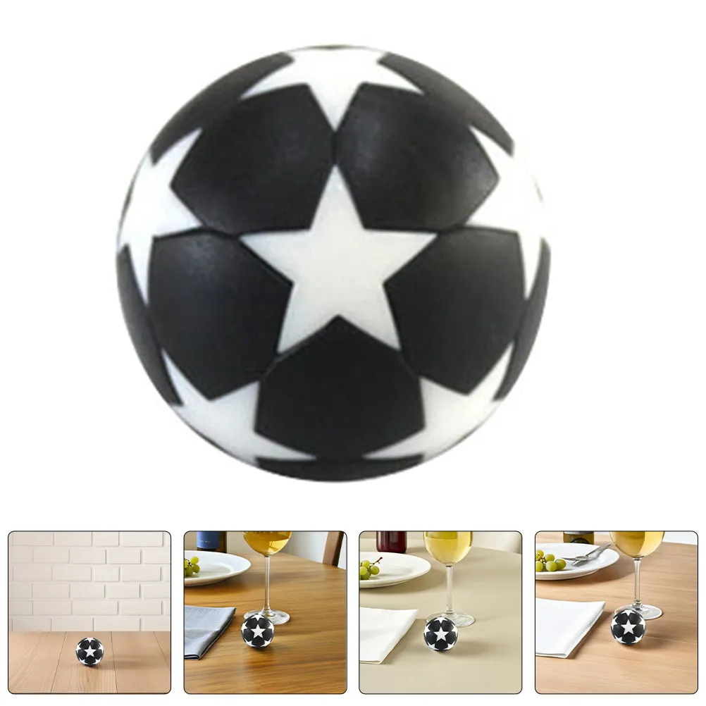 10Pcs Table Soccer Balls 32Mm Stylish Black White Mini Footballs for Foosball Table Replacement Tabletop Game Party Favors
10Pcs Table Soccer Balls 32Mm Stylish Black White Mini Footballs for Foosball Table Replacement Tabletop Game Party Favors