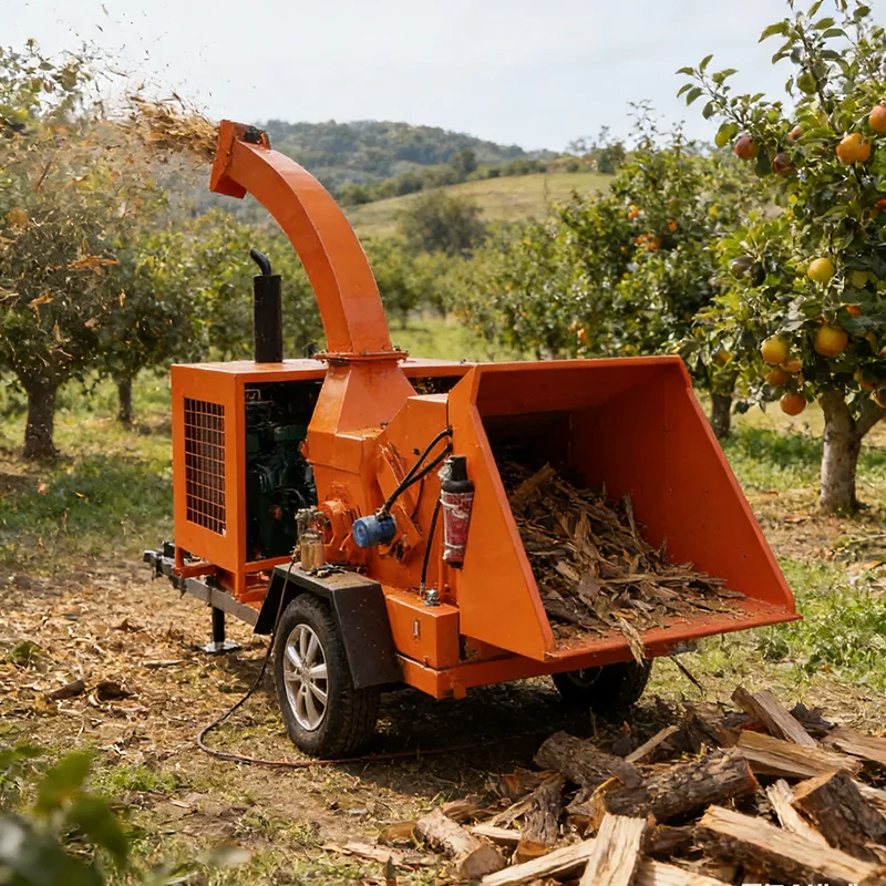 Customized Mobile Wood Orchard Garden Wood Chipper Portable Garden Mulcher with Wheels Farm Yard Tree Waste Processing Machine
Customized Mobile Wood Orchard Garden Wood Chipper Portable Garden Mulcher with Wheels Farm Yard Tree Waste Processing Machine