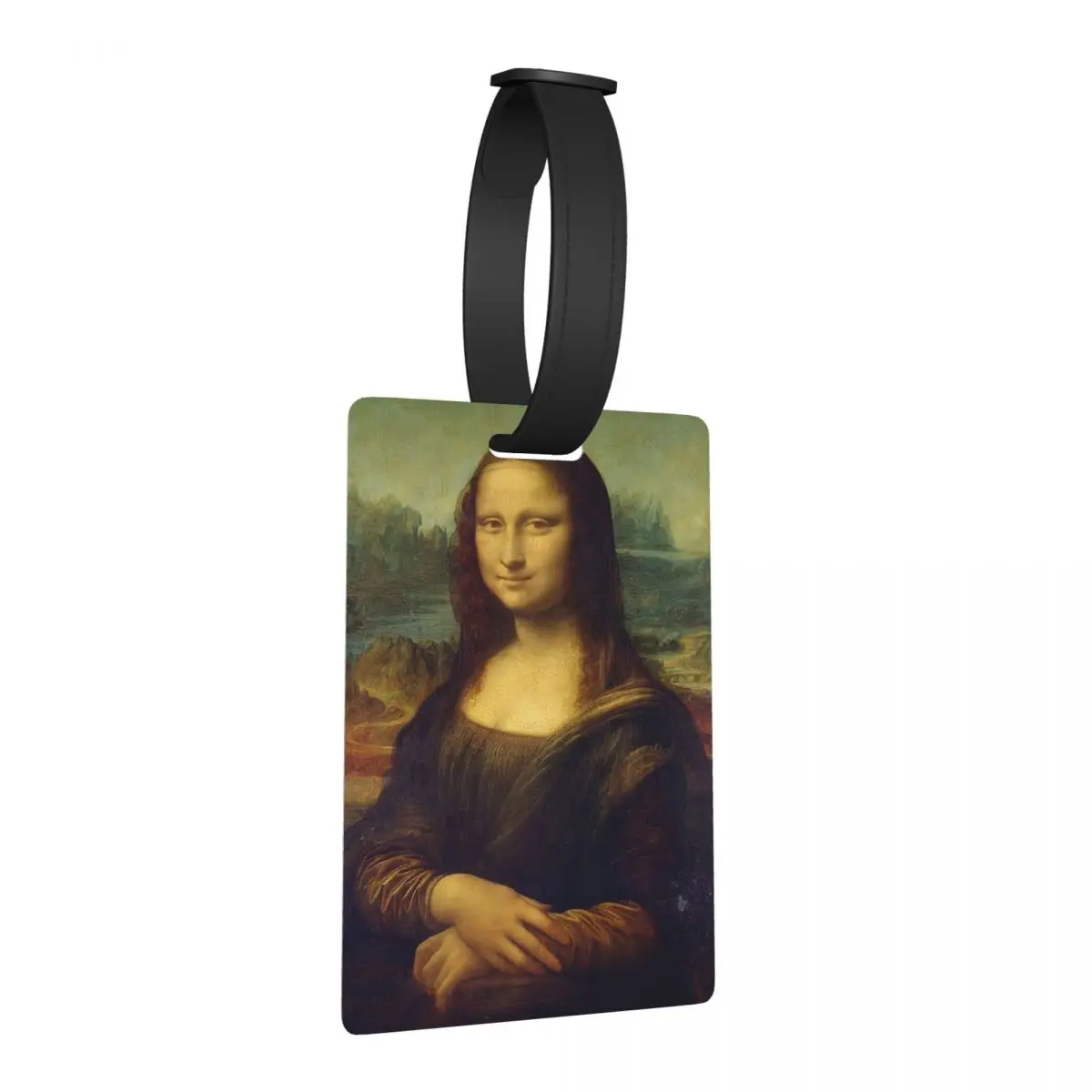 Бирка для багажа «Мона Лиза» Леонардо да Винчи, аксессуар для чемодана, идентификационная этикетка для путешествий, держатель для багажа, именная бирка с адресом
Бирка для багажа «Мона Лиза» Леонардо да Винчи, аксессуар для чемодана, идентификационная этикетка для путешествий, держатель для багажа, именная бирка с адресом